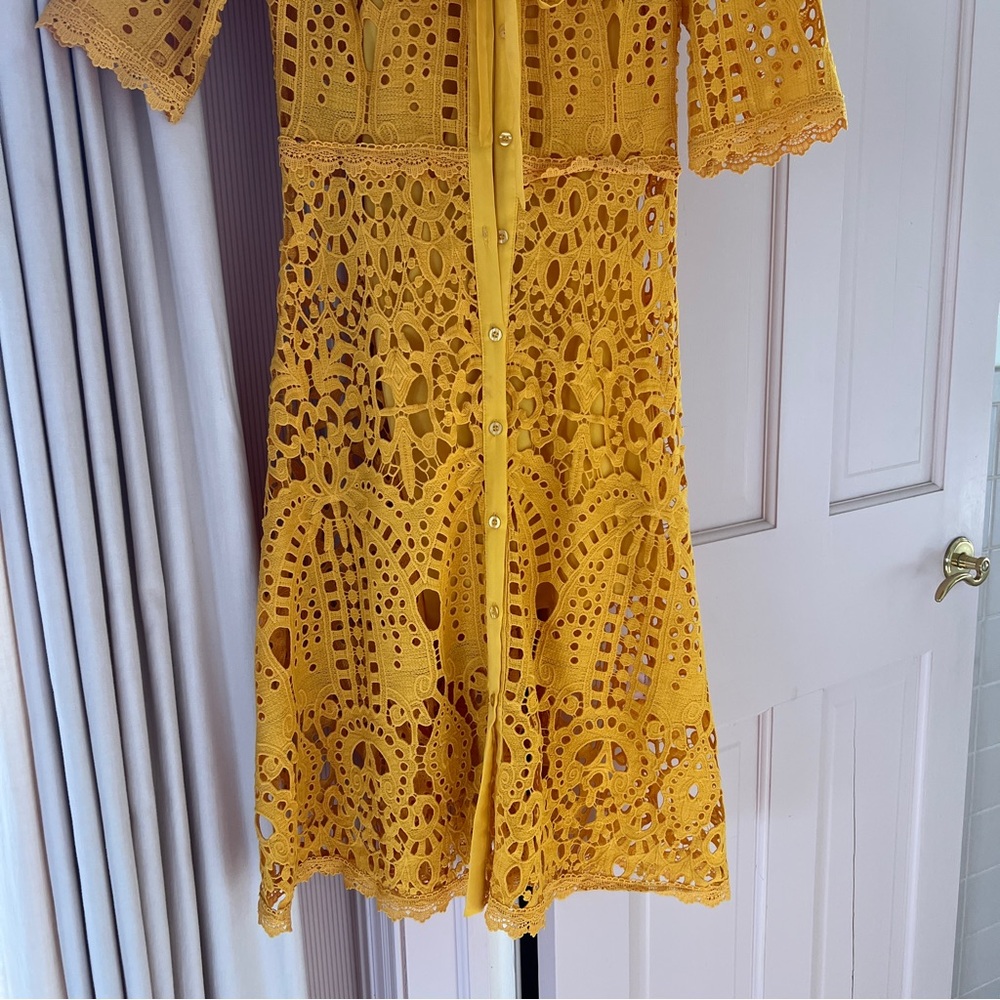 FEW MODA Lace Dress with Bow - Picture 4 of 10